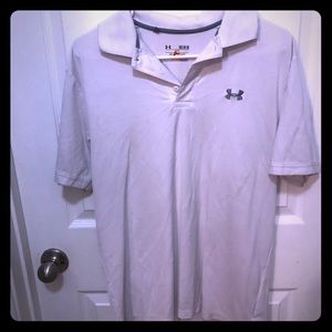 Men’s Under Armour Polo White Medium